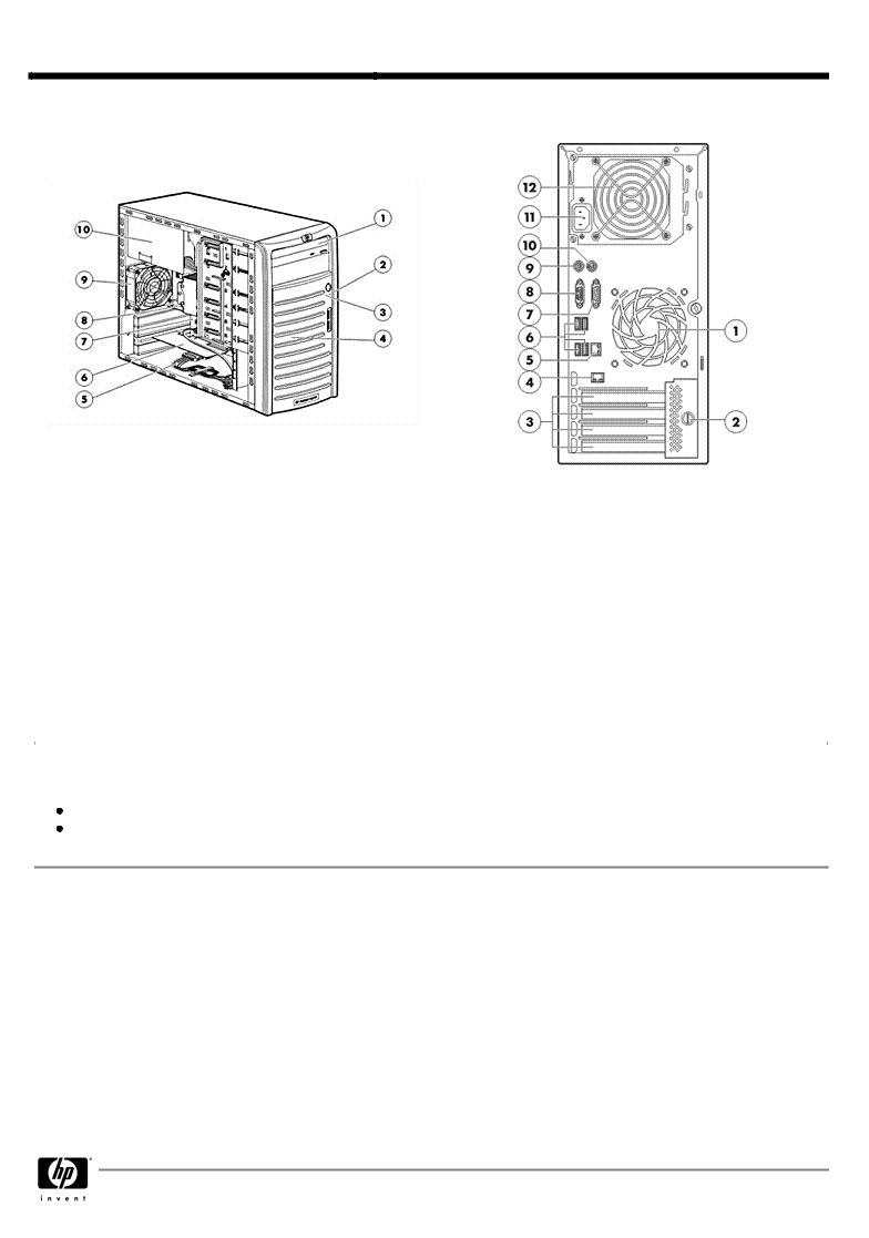 HP ML110 User Manual