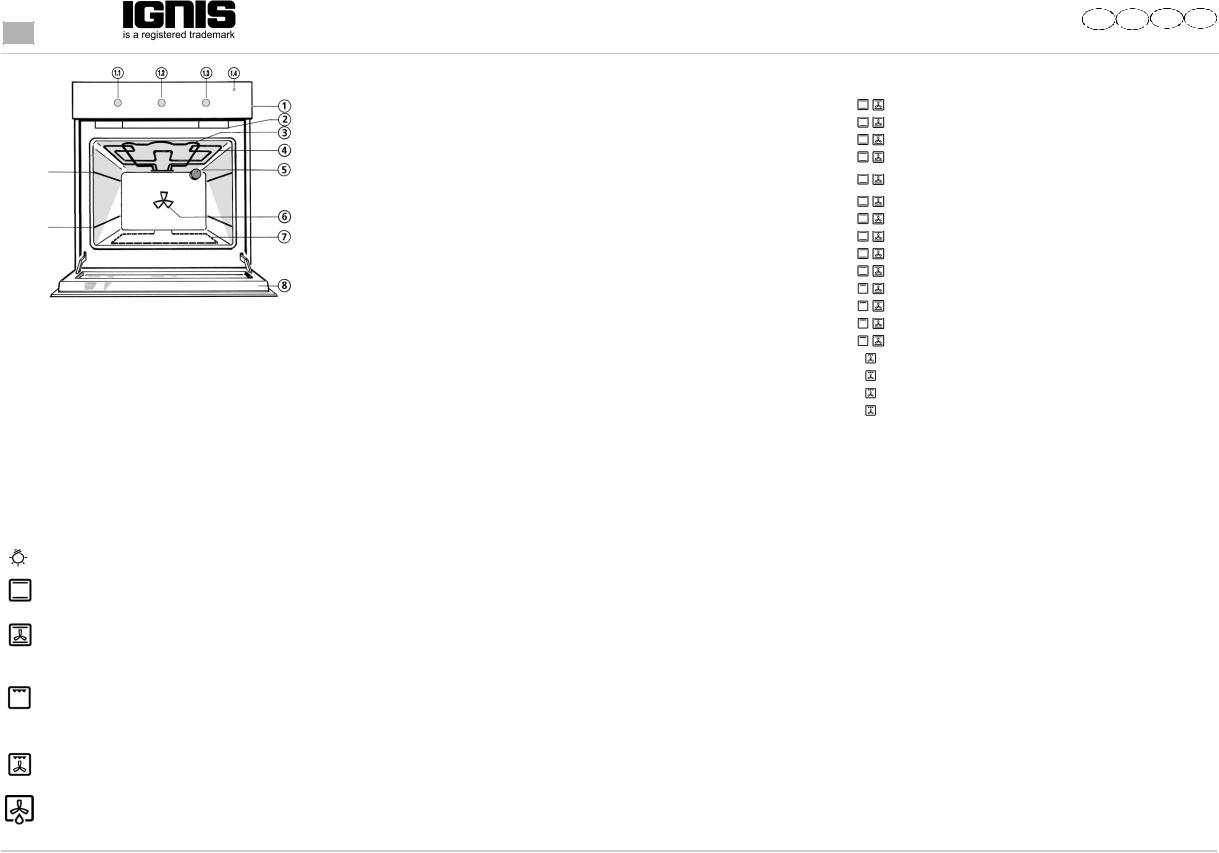 Whirlpool AKS 186 DATASHEET