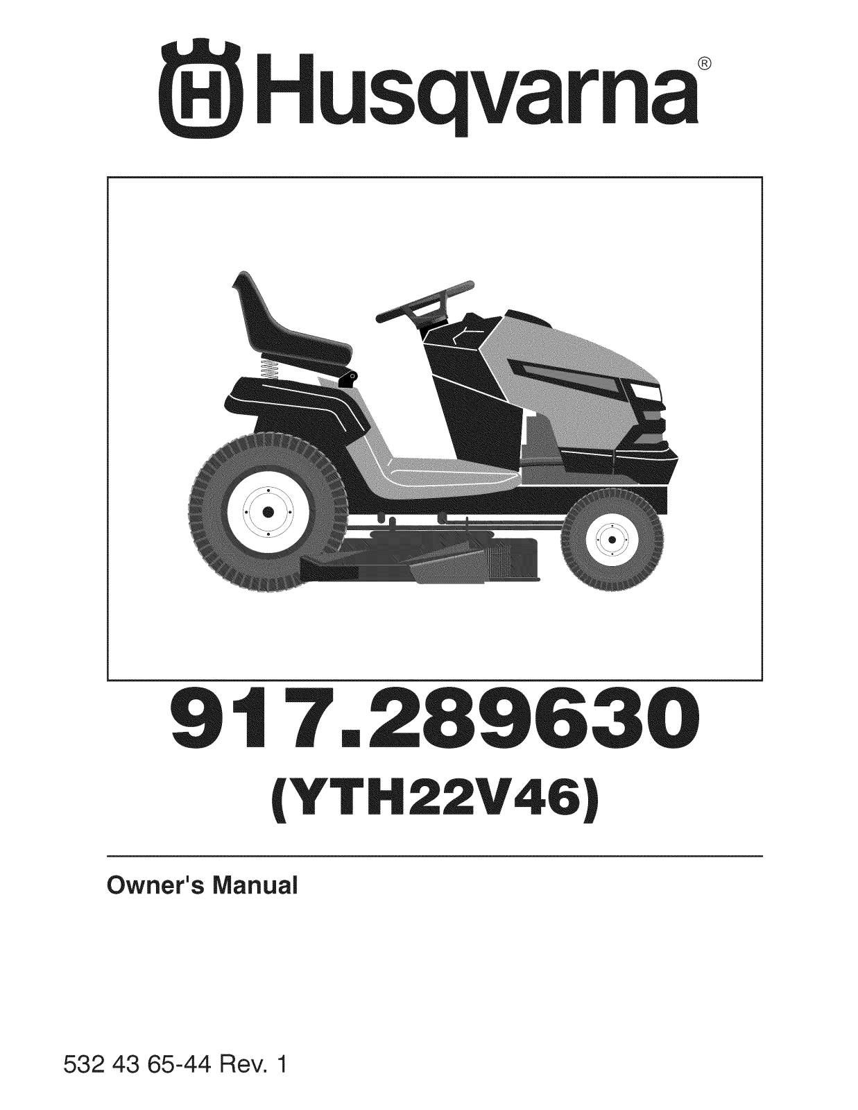 Husqvarna 917289630 Owner’s Manual