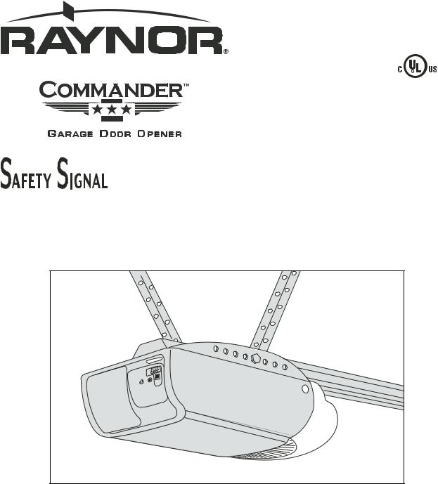 Raynor 3220rgd User Manual, How To Manually Open Raynor Garage Door