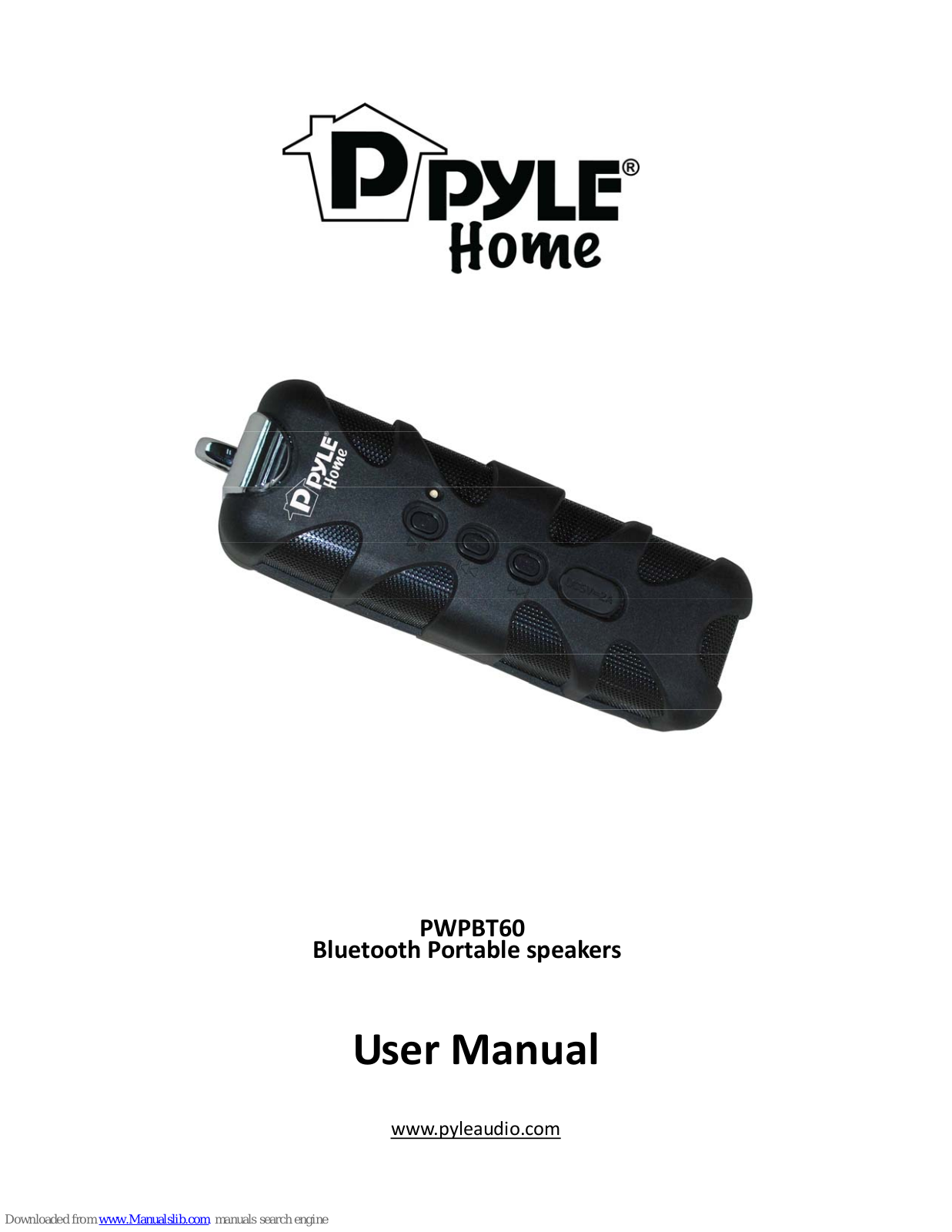 Pyle PWPBT60 User Manual - ManualMachine.com