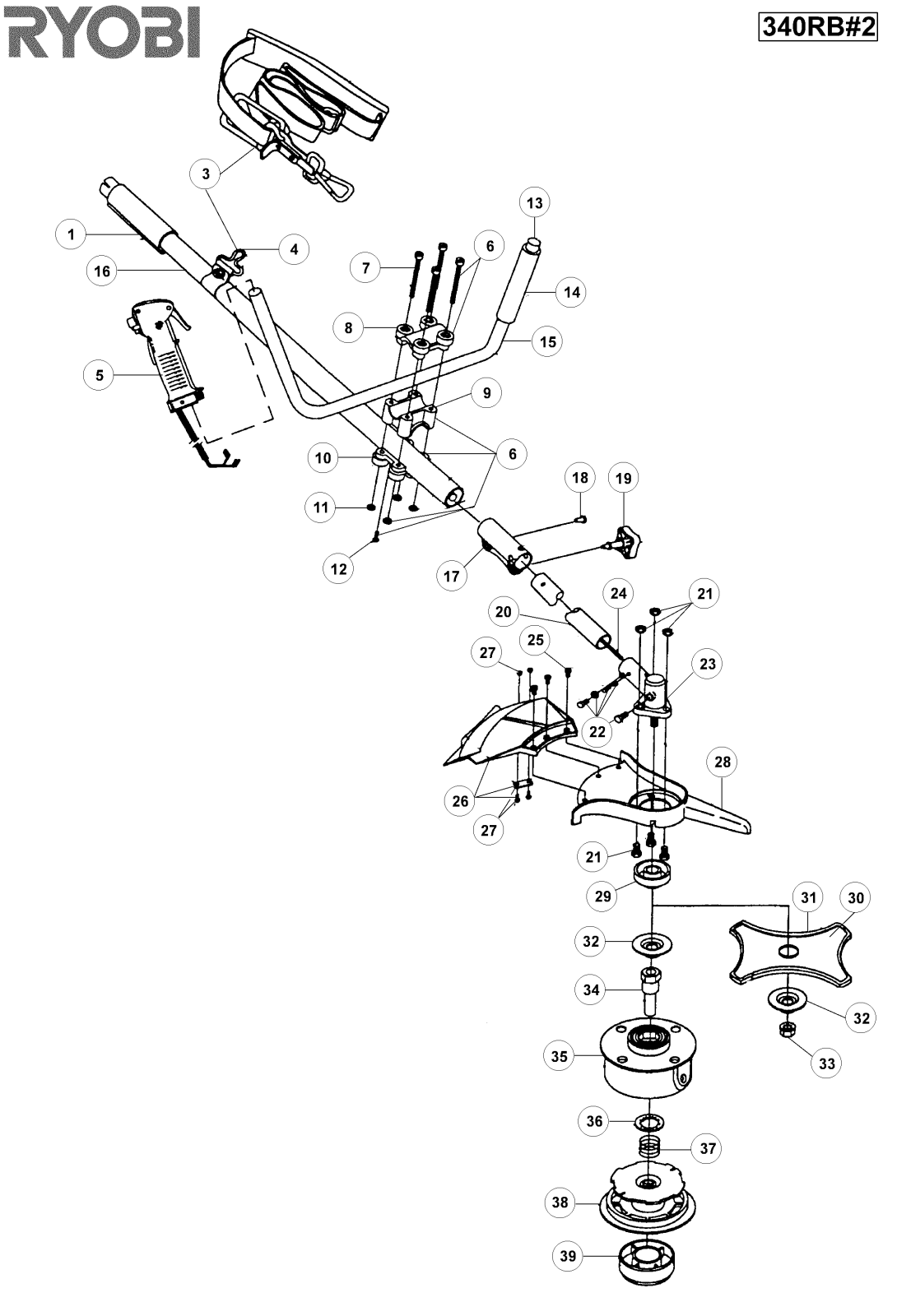 Ryobi 340RB-2 User Manual