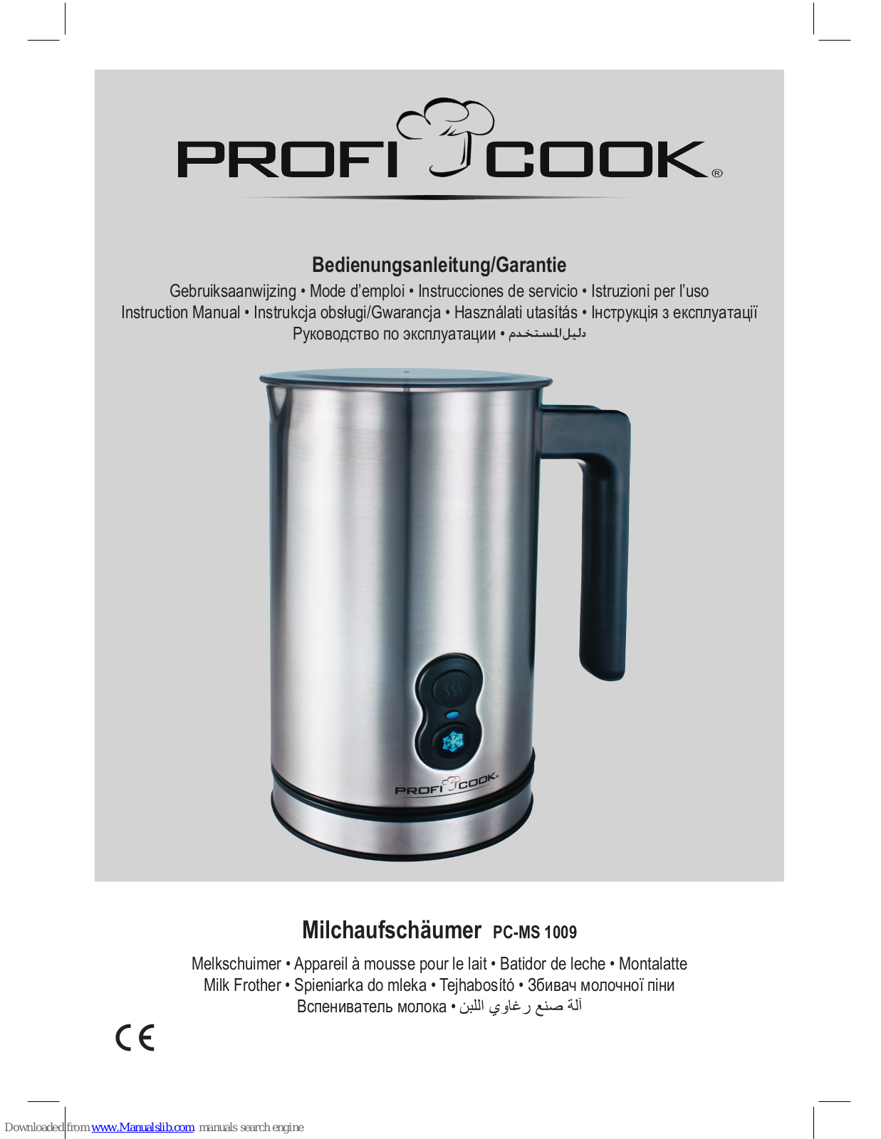 Profi Cook PC-MS 1009 Instruction Manual - ManualMachine.com