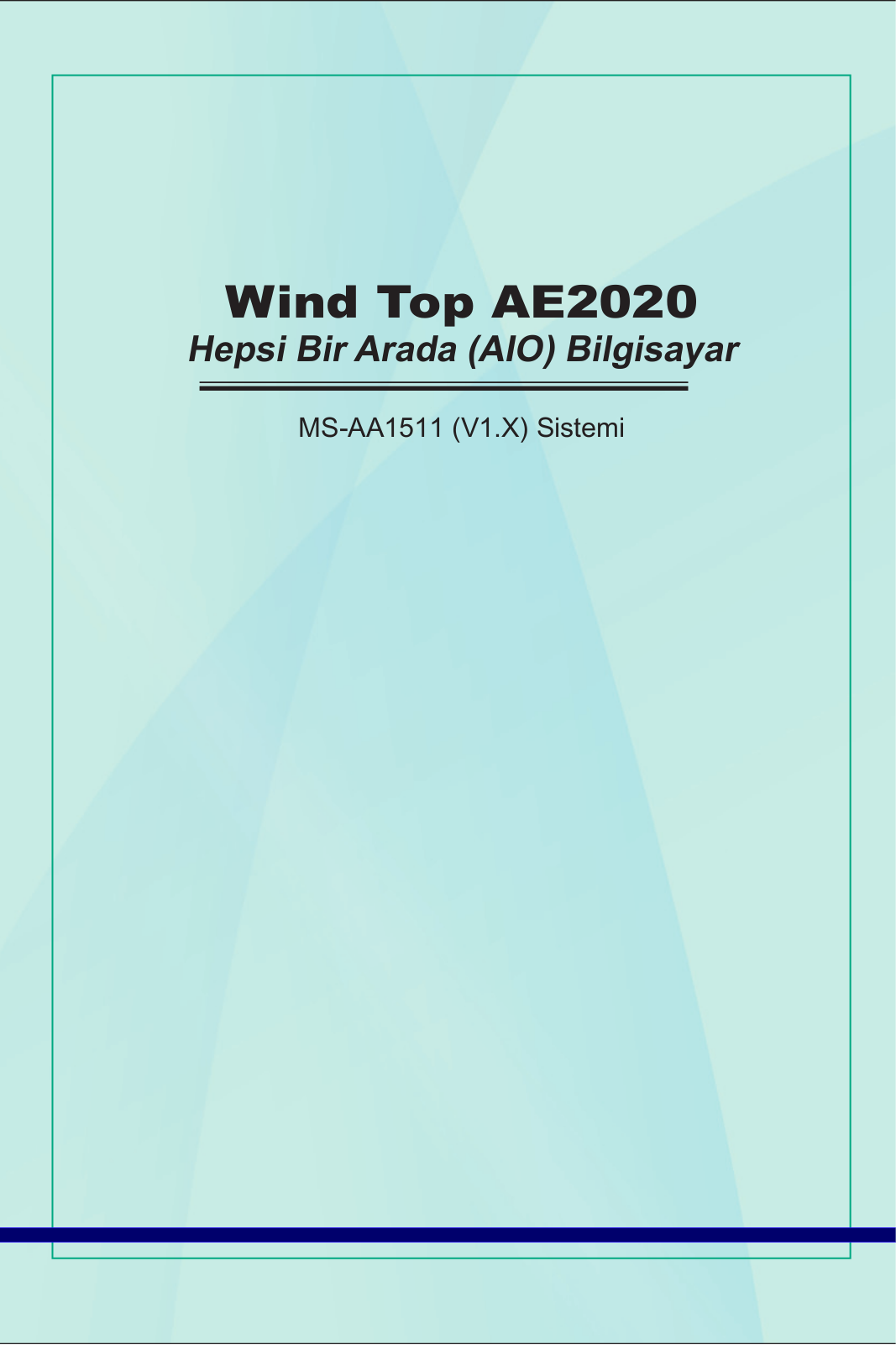 Msi WIND TOP AE2020 User Manual