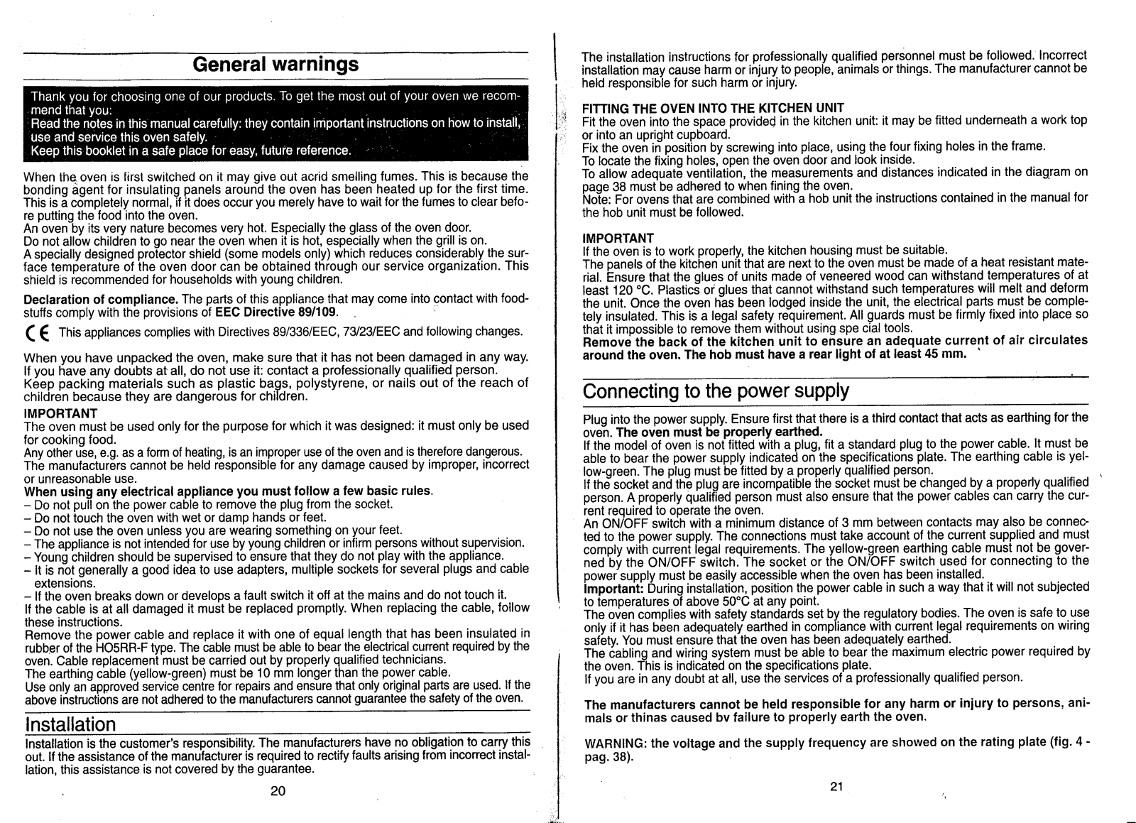 Candy F254 User Manual - ManualMachine.com