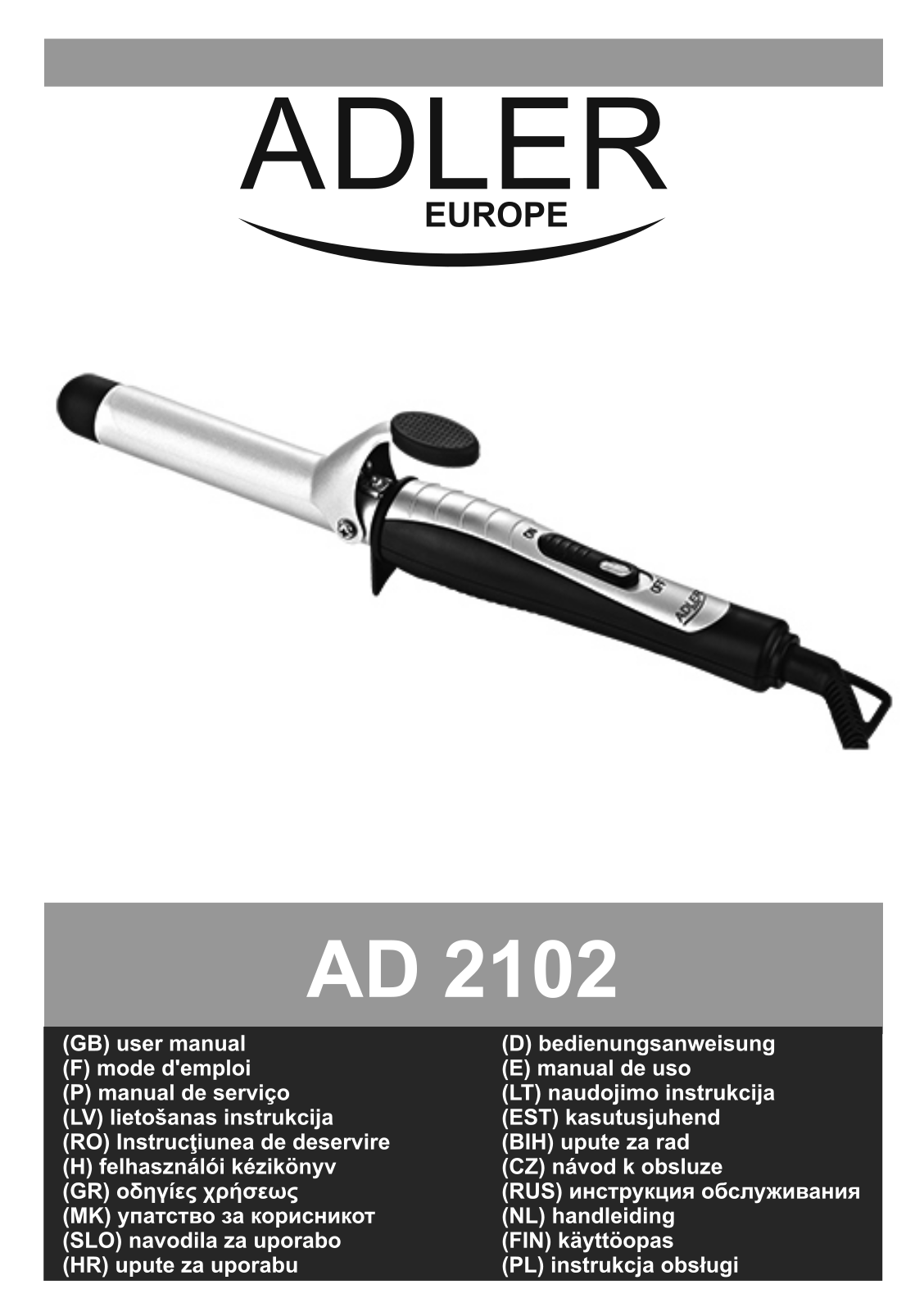 Adler AD 2102 User Manual