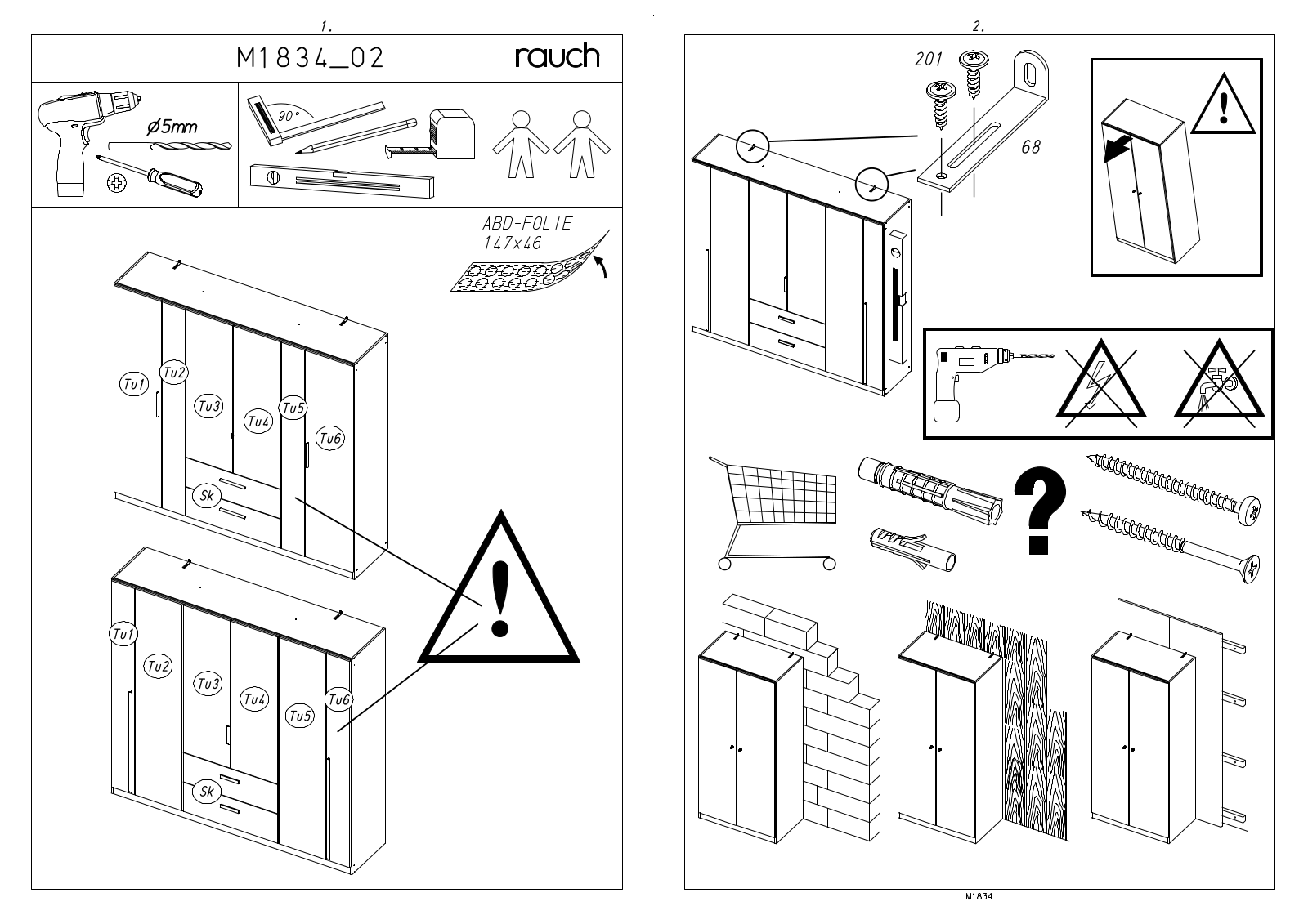 rauch M1834 Assembly instructions - ManualMachine.com