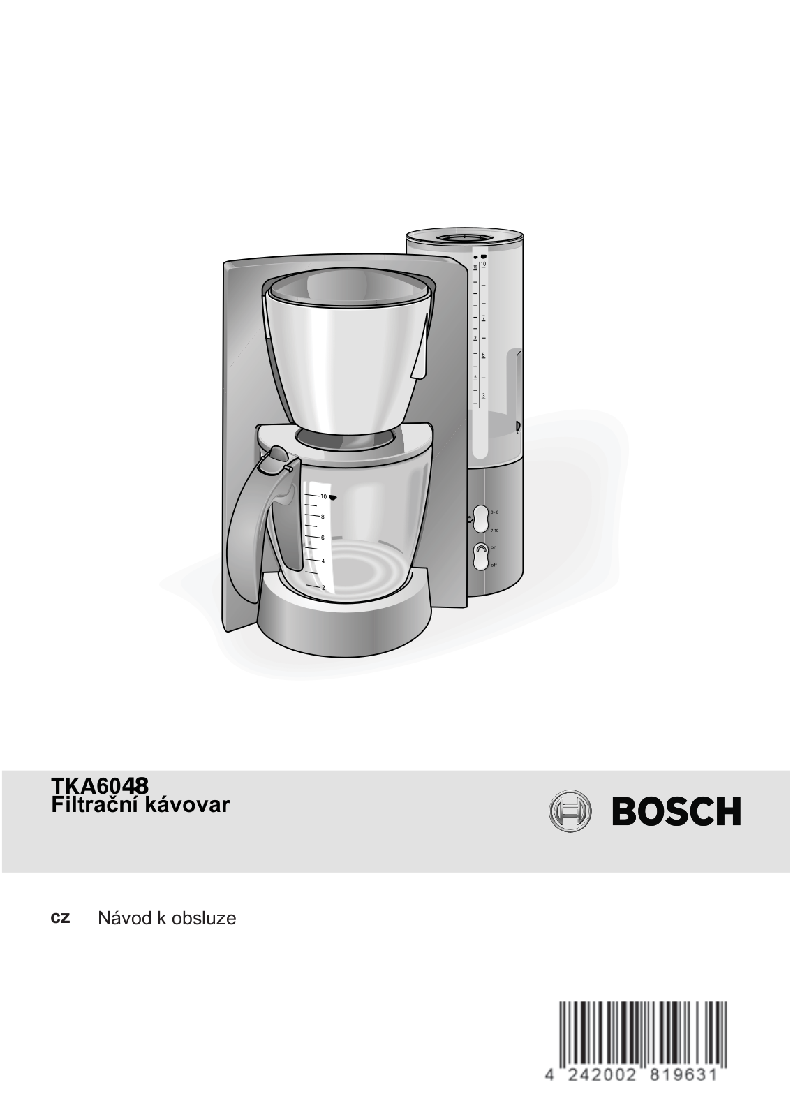 Bosch TKA6048 User Manual