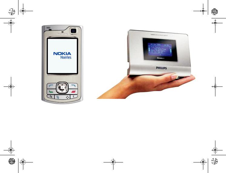 Philips Nokia N80 and Philips Streamium SLA5520 Getting Started Guide
