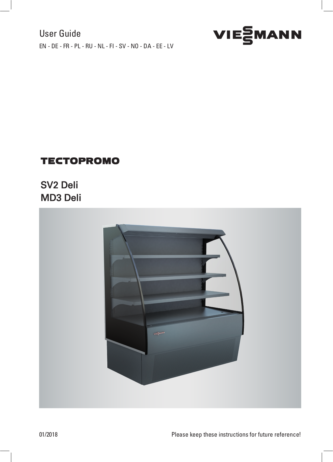 Viessmann SV2 Deli, MD3 Deli User guide