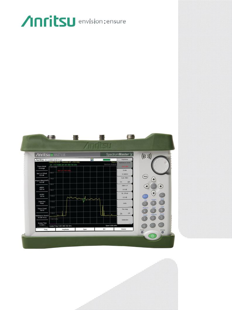 Anritsu MS2711E Technical Data Sheet