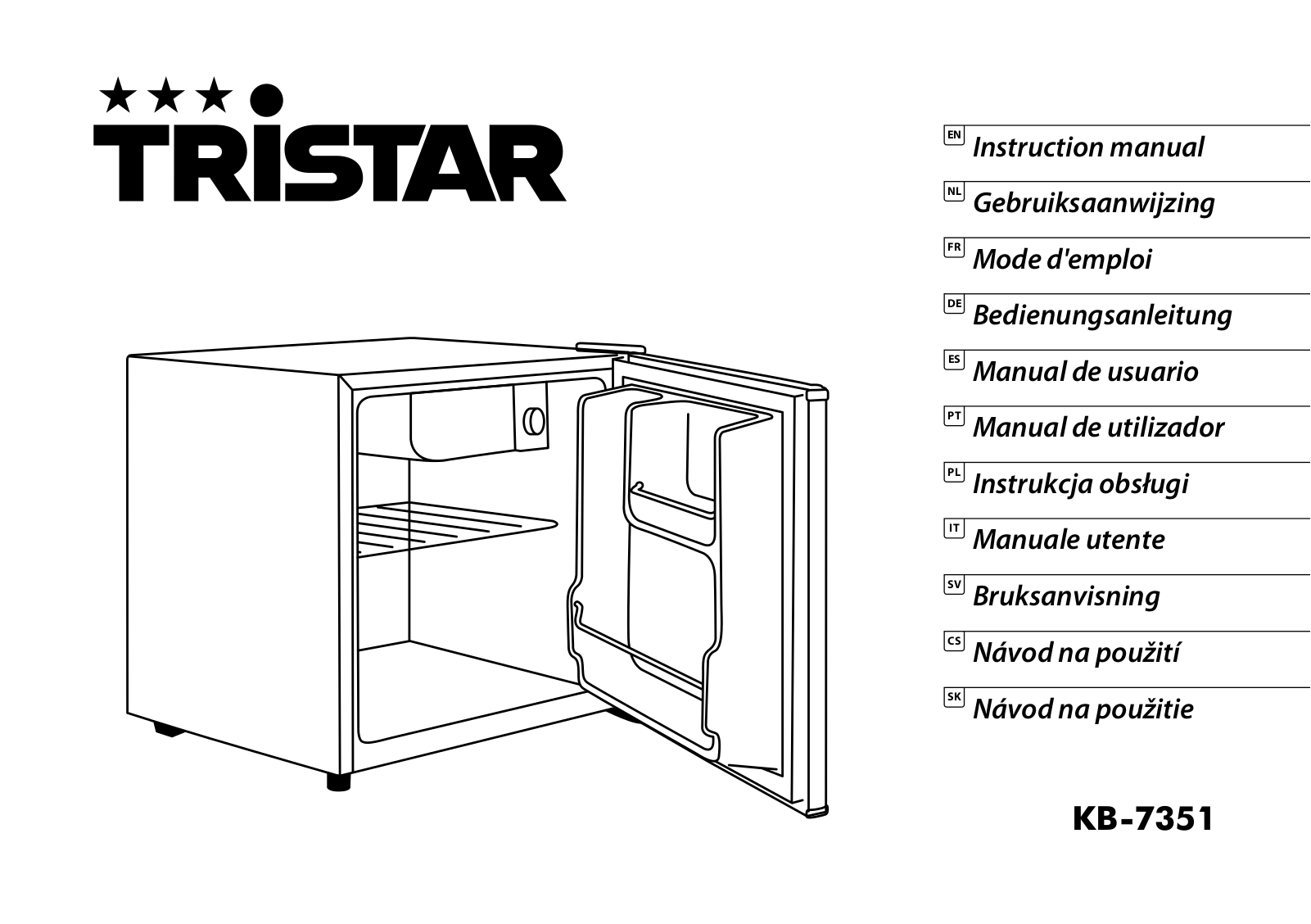 TRISTAR Kb7351 User Manual