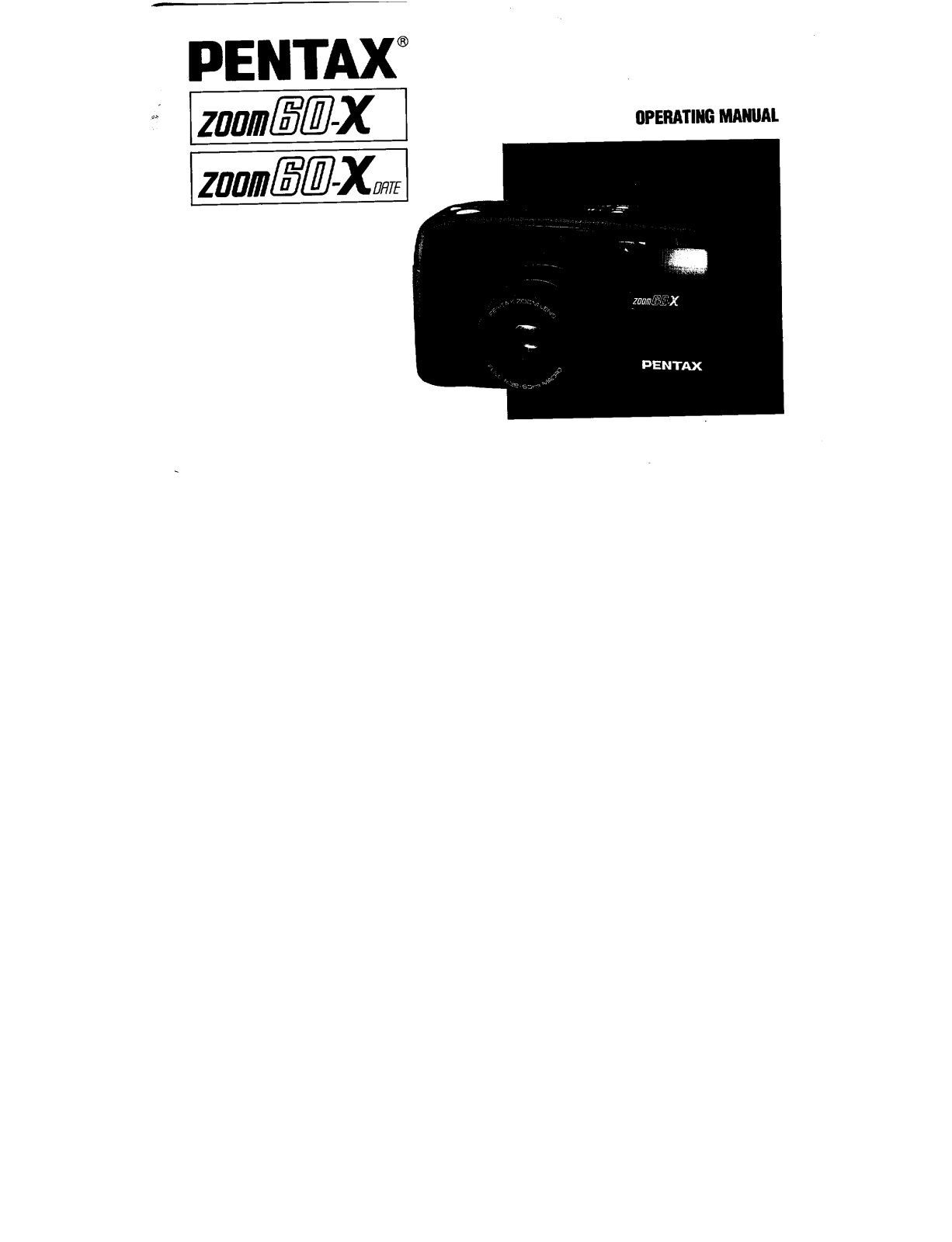 Pentax Zoom60X User Manual