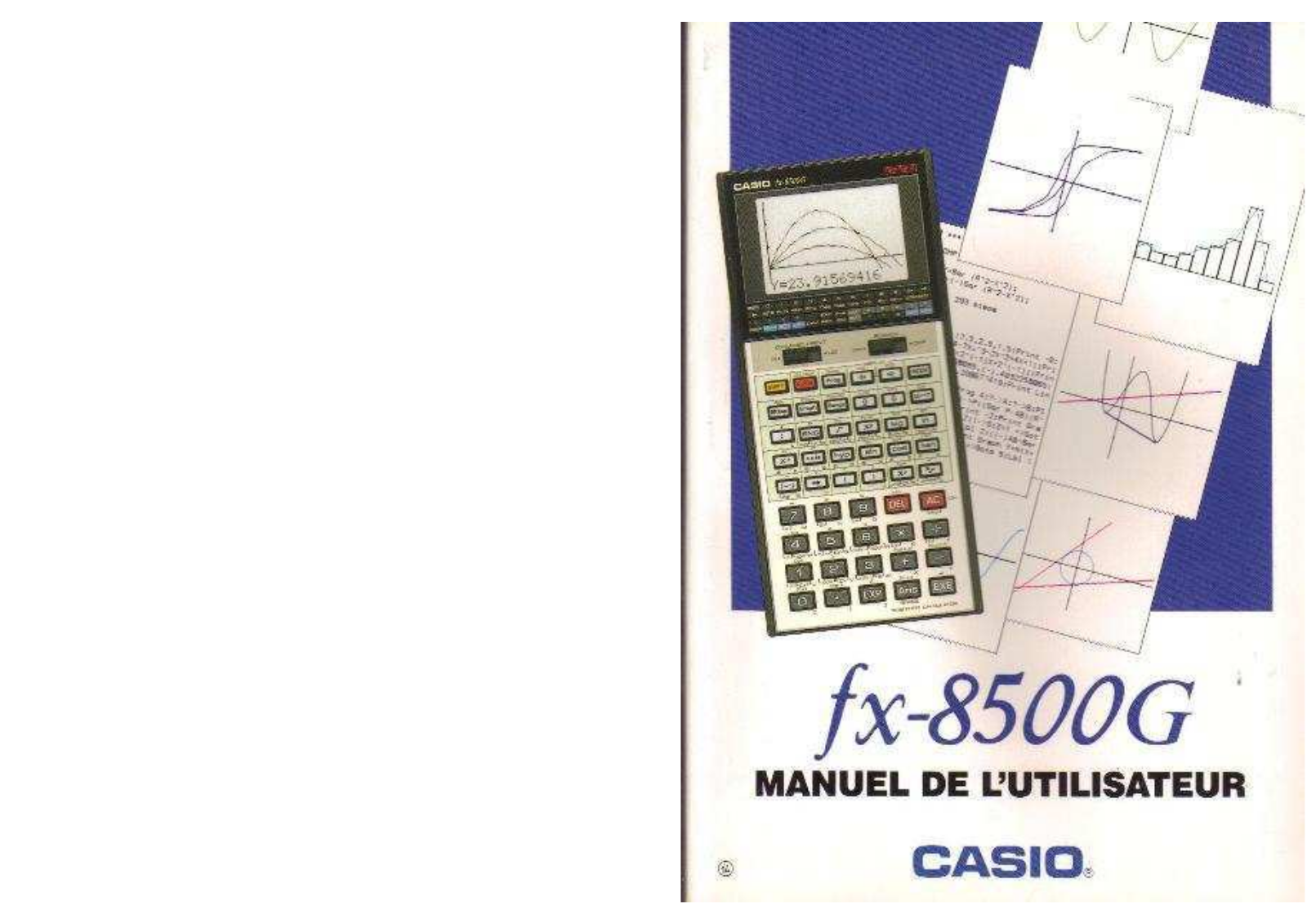 CASIO fx-8500G User Manual