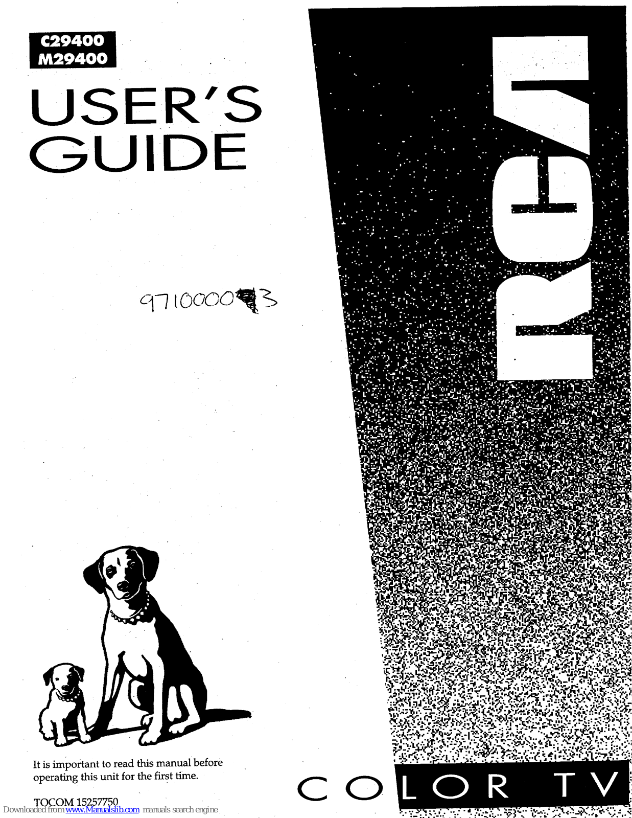RCA M29400, MC29400 User Manual - ManualMachine.com