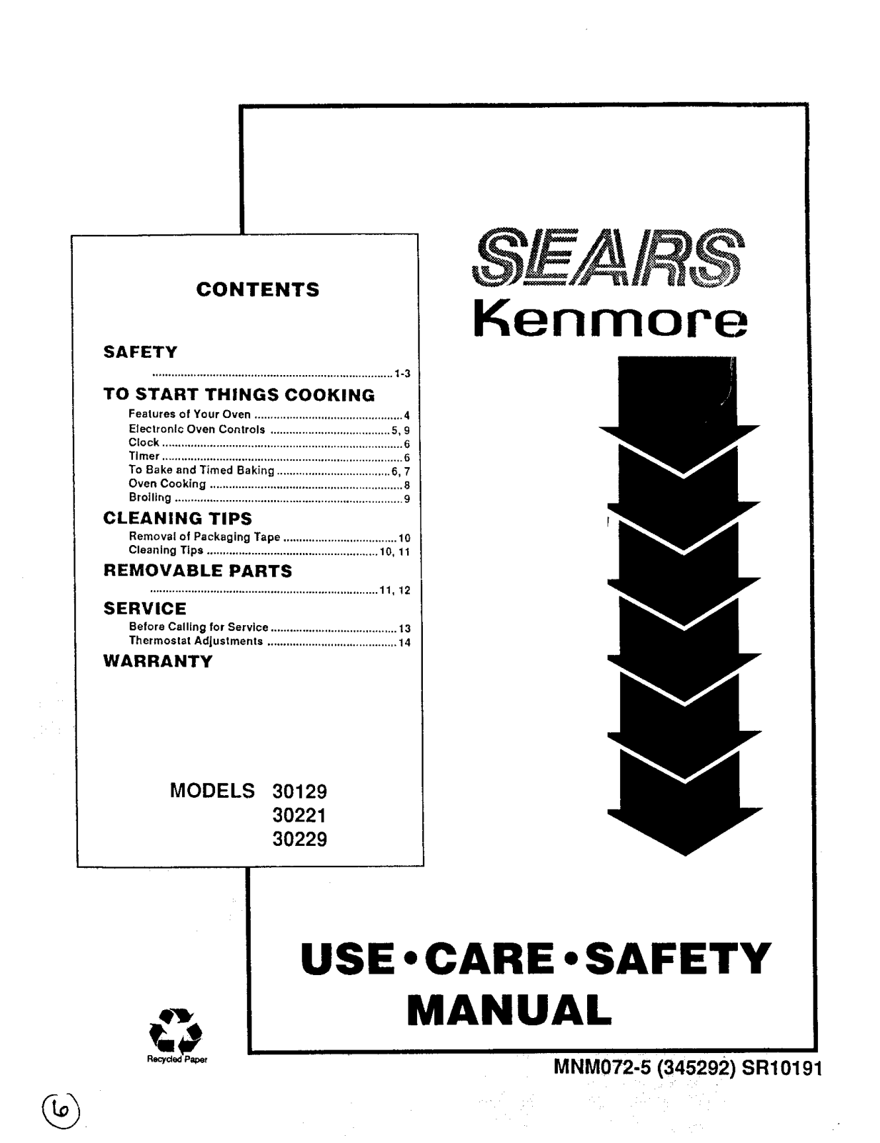 Sears 30129 User Manual - ManualMachine.com