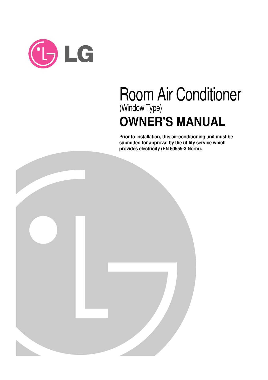 LG SWN1861BCI User Manual