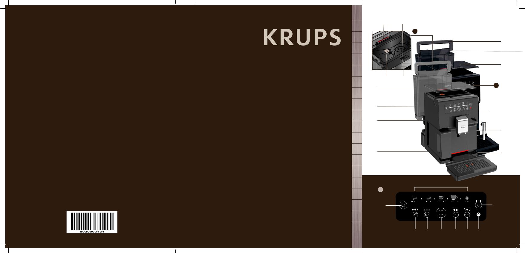 Krups EA870810 Manual