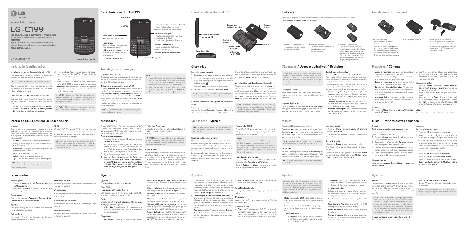 LG LGC195 Owner's Manual