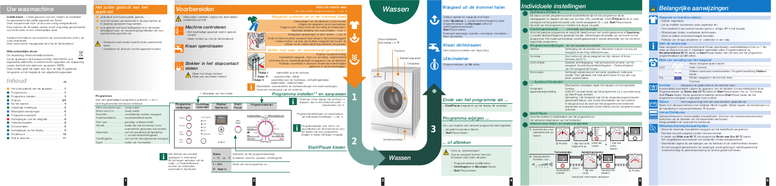 Bosch WAE283S0NL User Manual