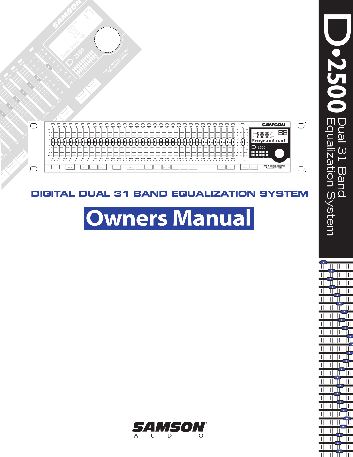 Samson D2500 User Manual