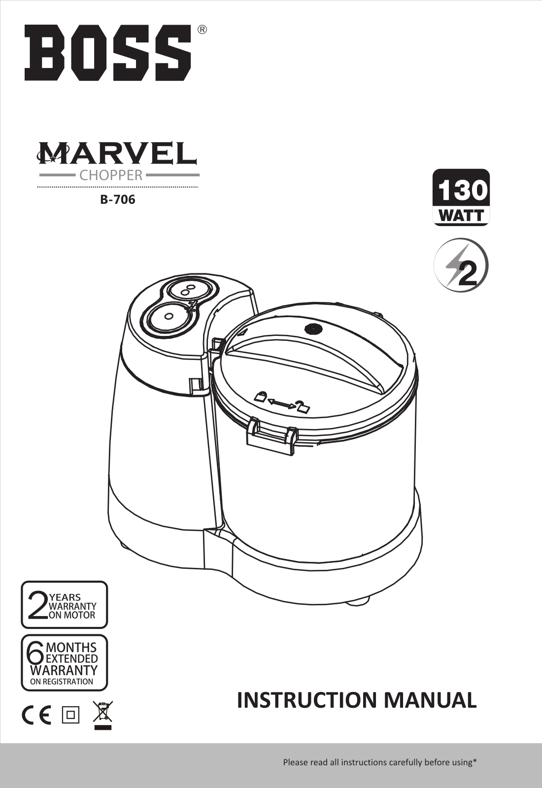 Boss B-706 User Manual