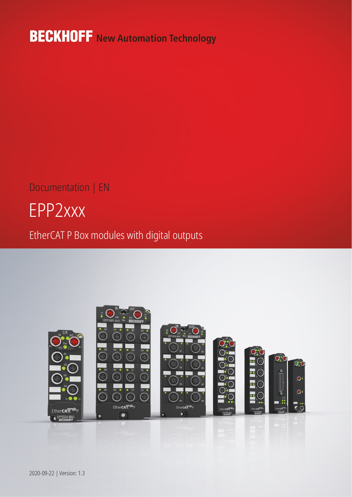 Beckhoff EPP2 User Manual