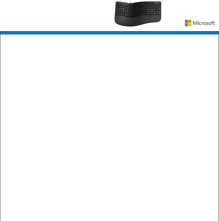 Microsoft LXM-00004 User Manual
