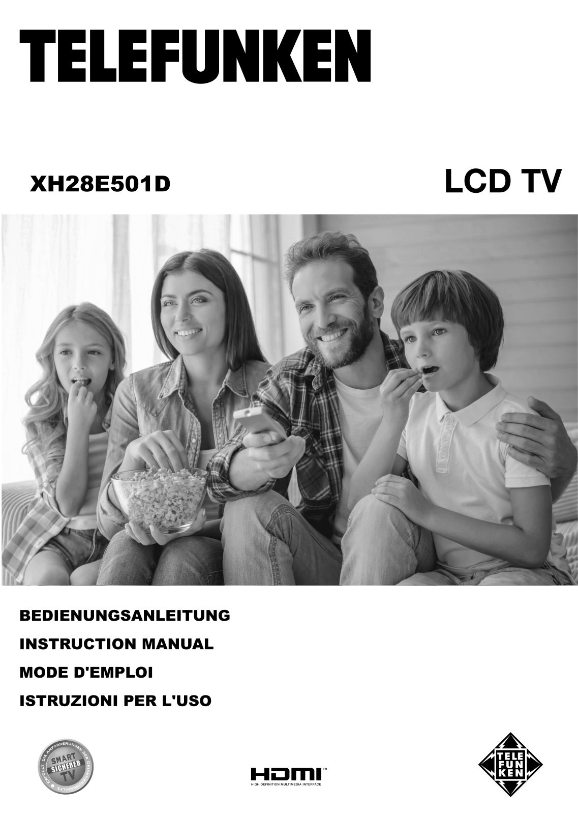 Telefunken XH28E501D User Manual