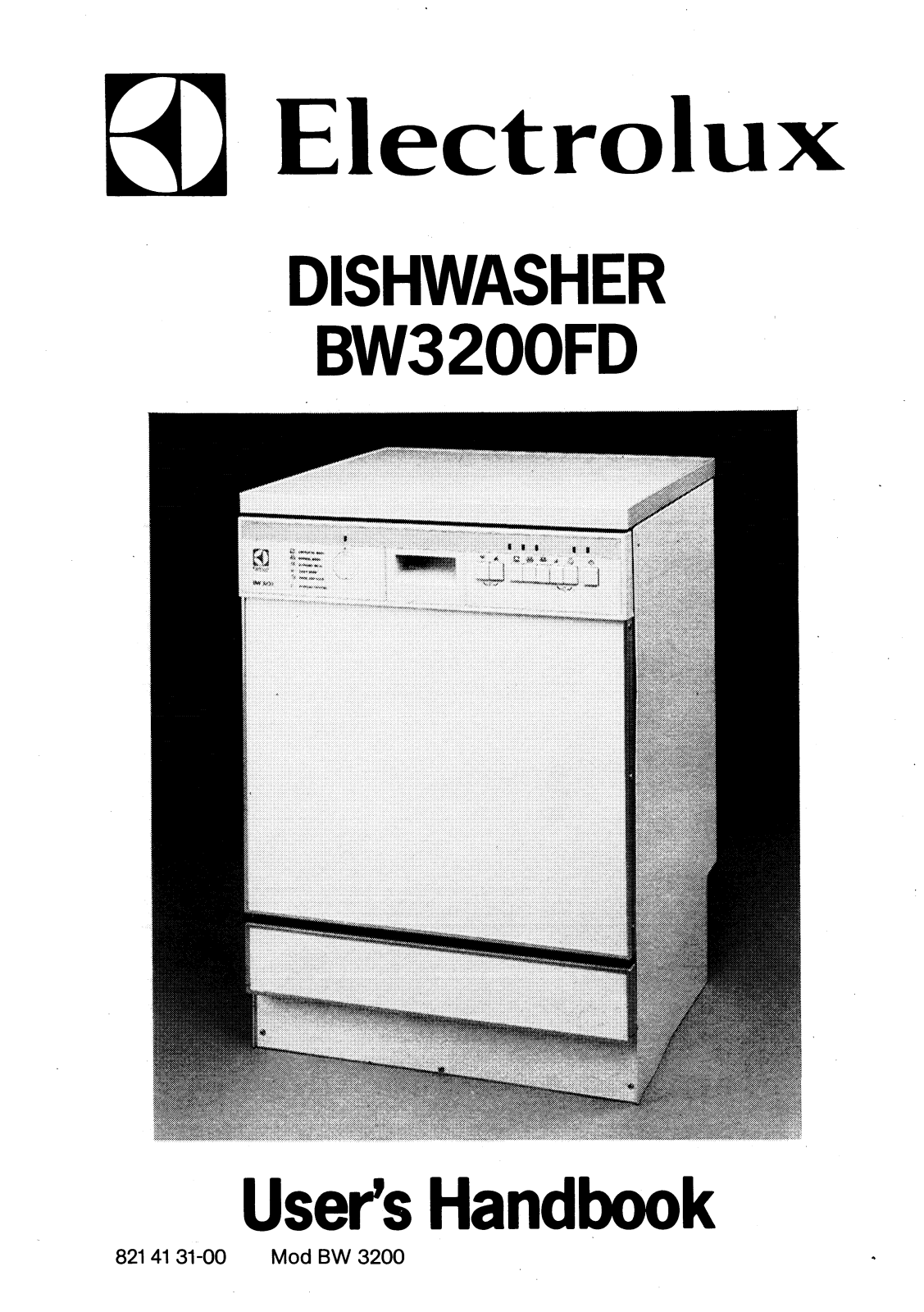 Electrolux BW3200FD User Guide