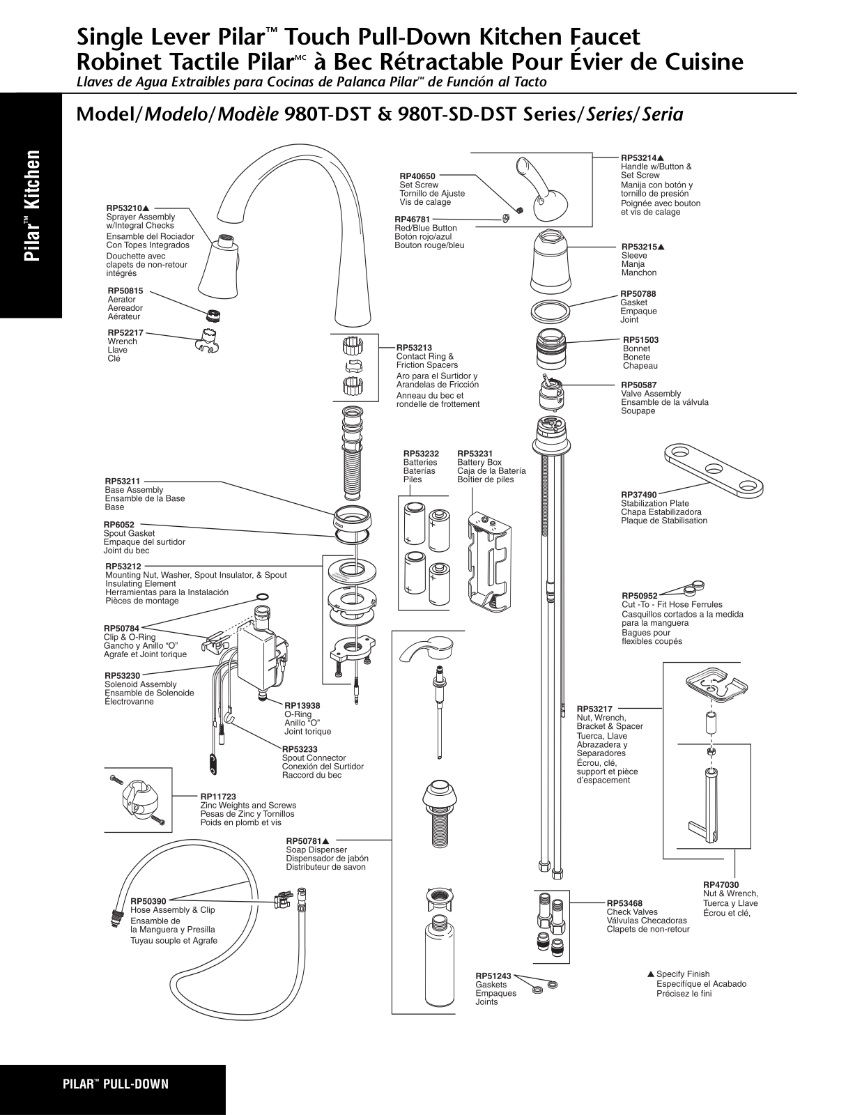 Delta 980T-SD-DST, 980T-DST User Manual