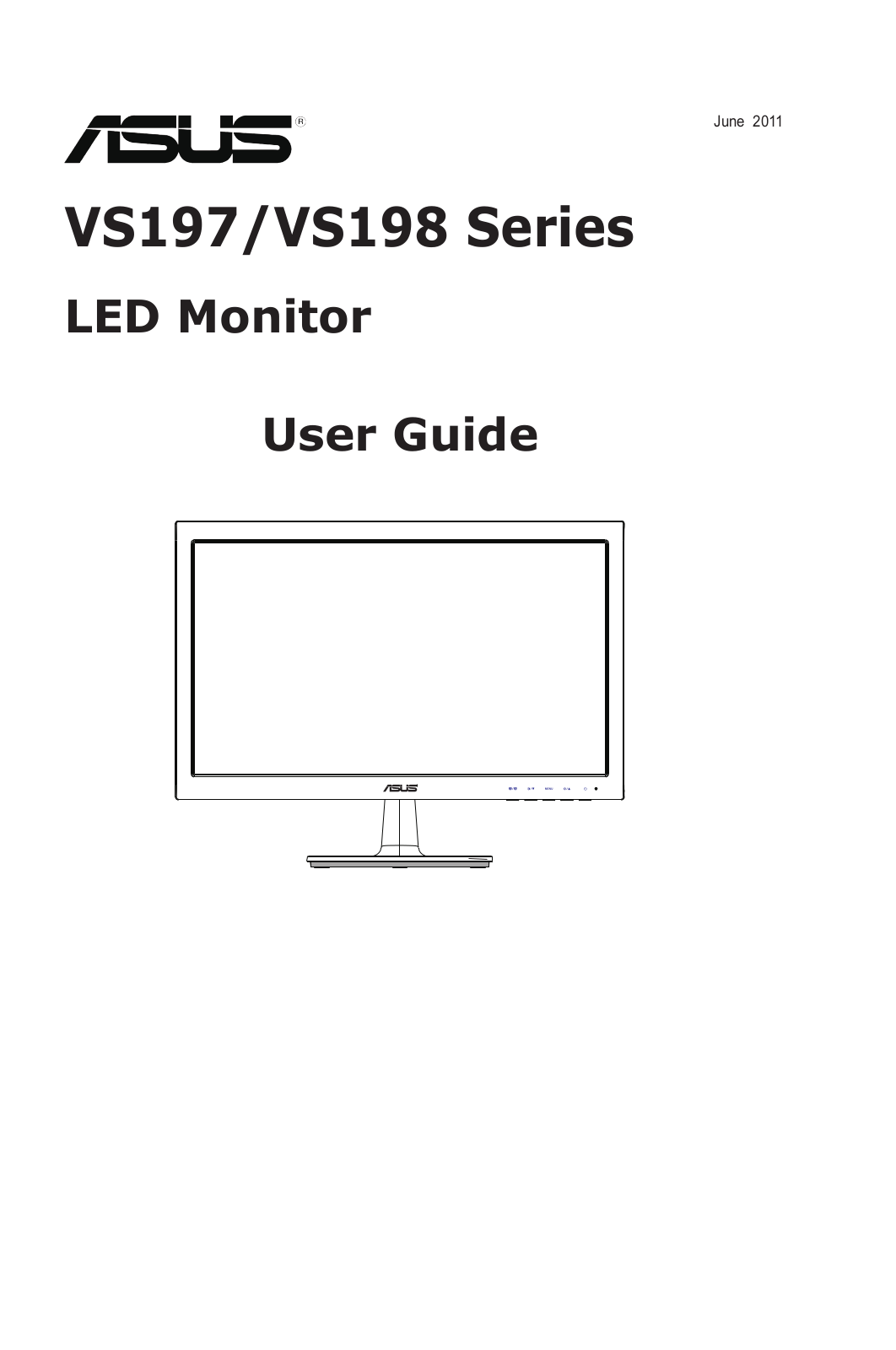 Asus VS198, VS197 User Manual