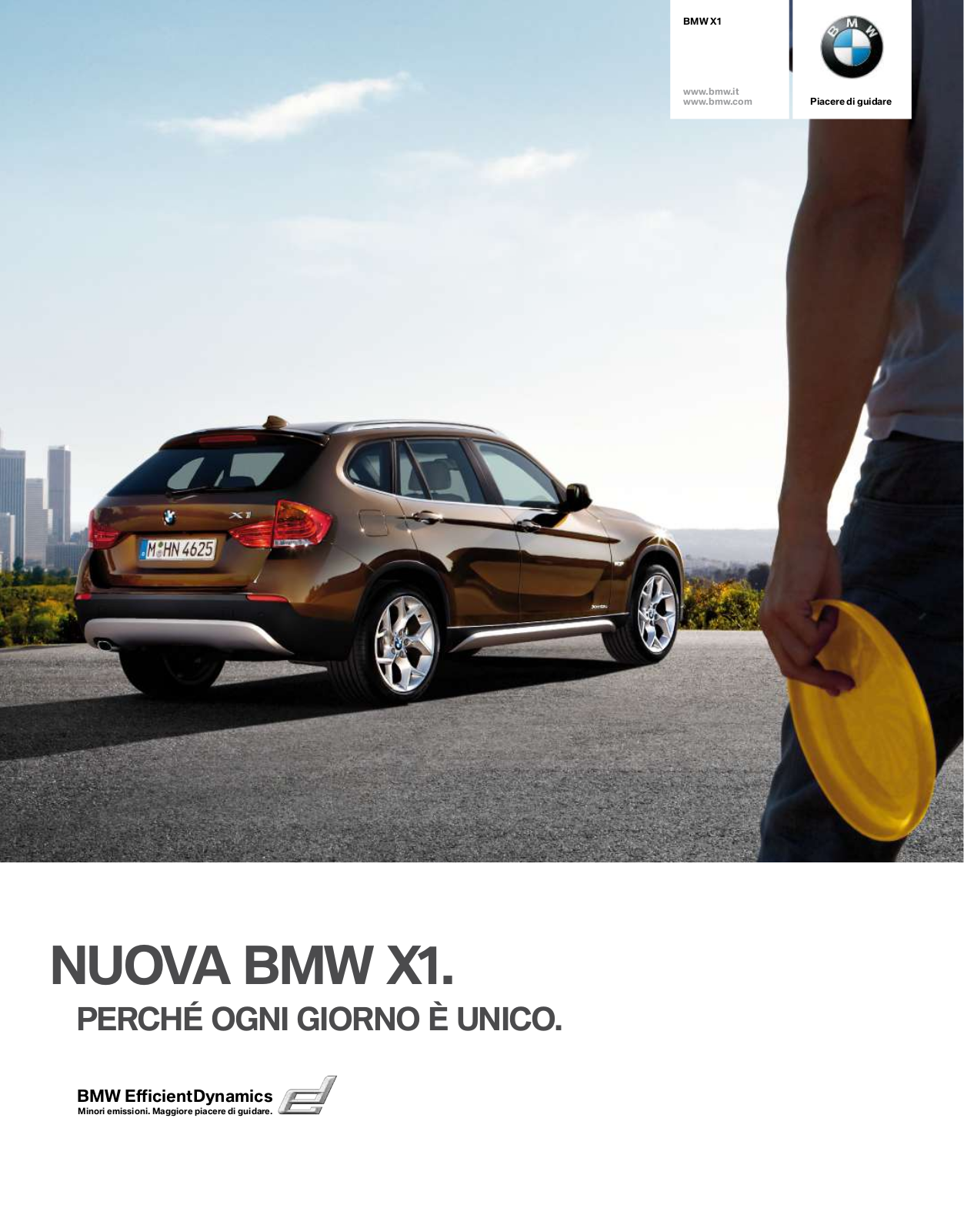 Bmw X1 2009 BROCHURE