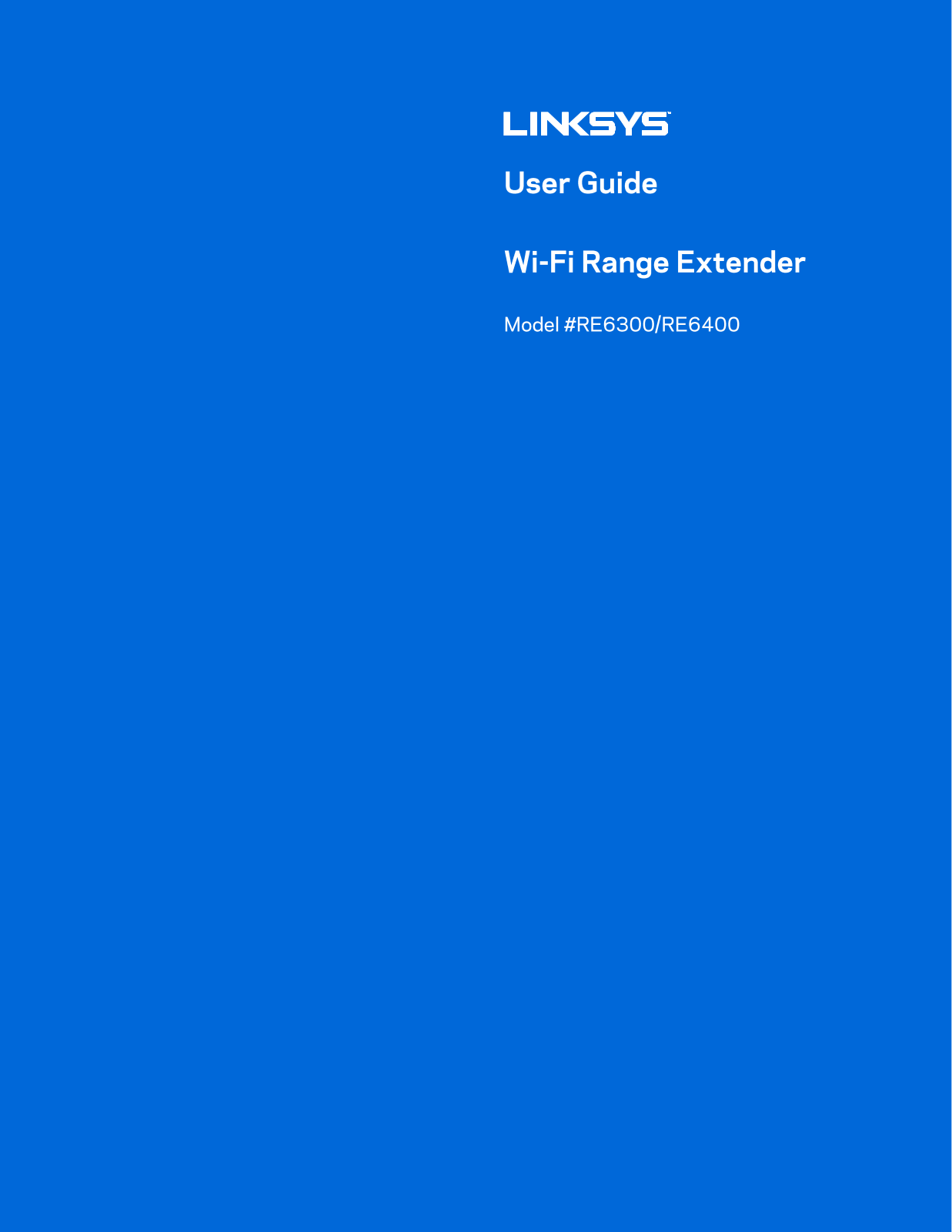 LINKSYS AC750 User Manual