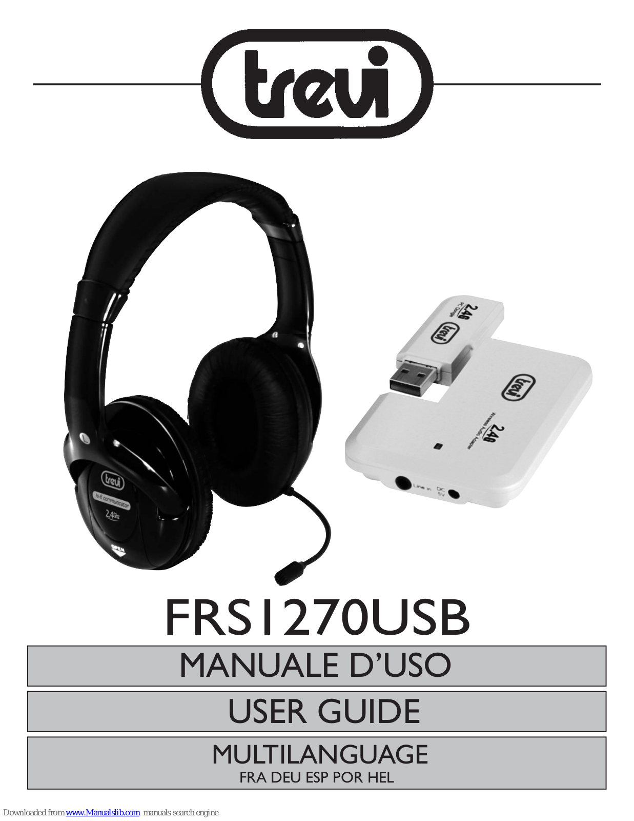 Trevi FRS1270USB User Manual - ManualMachine.com