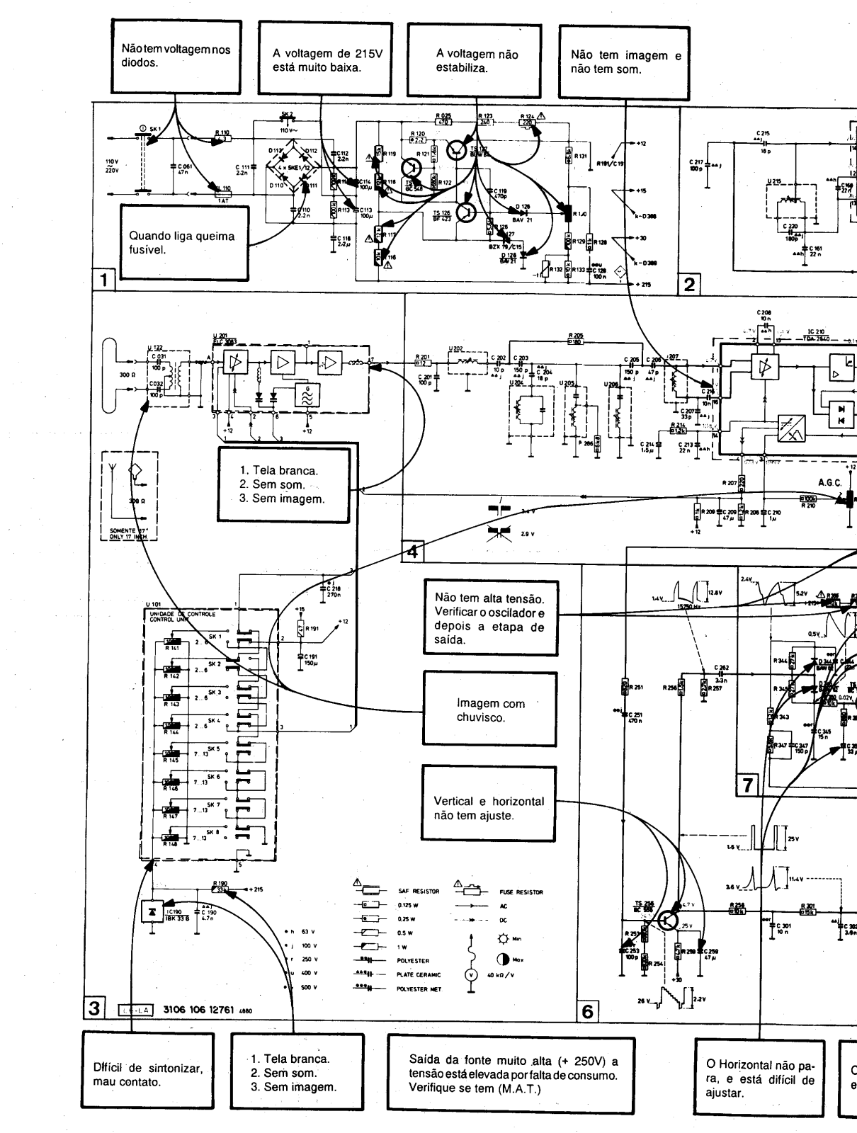 Philips 20TL6008 Schematic