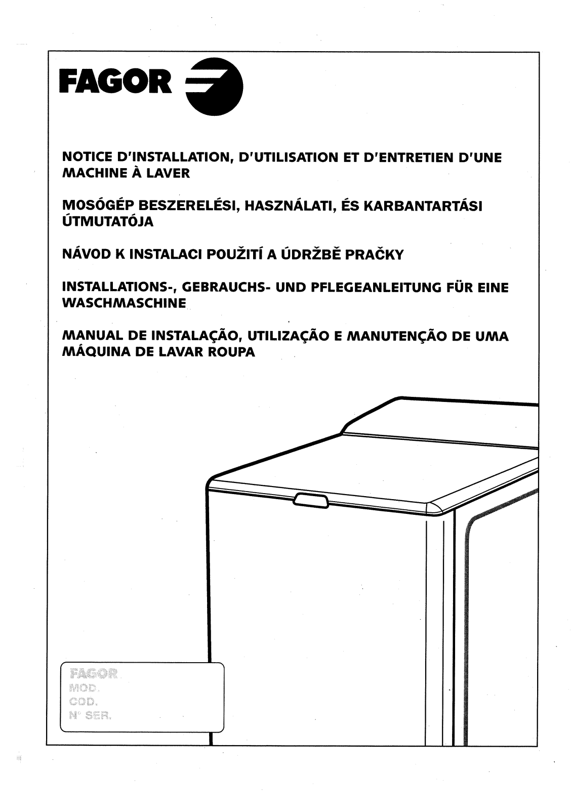 FAGOR FET-76 User Manual