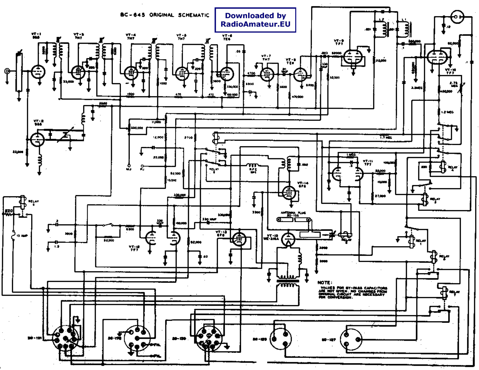 Pozosta BC-645 Schematic