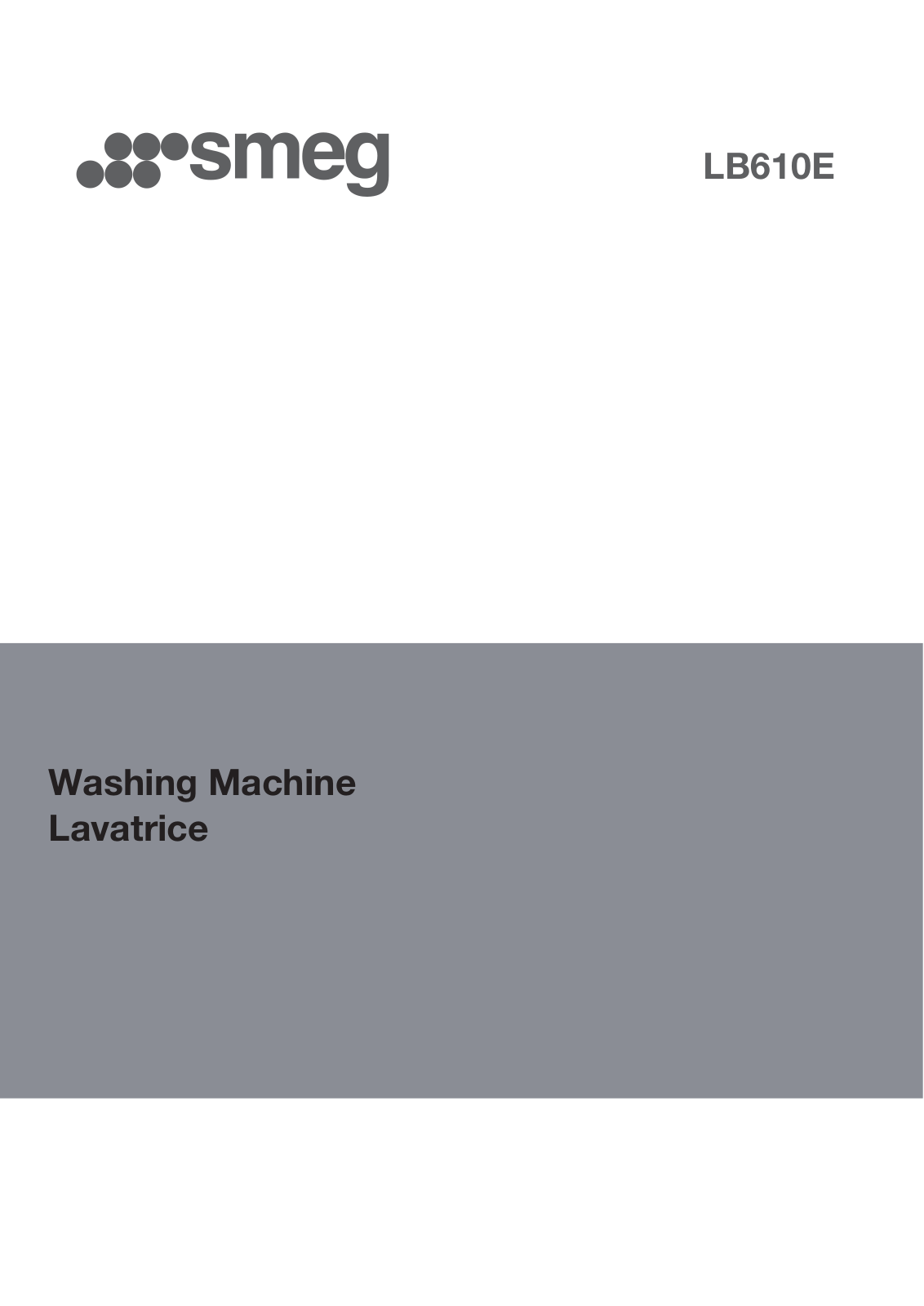 Smeg LB610E User Manual