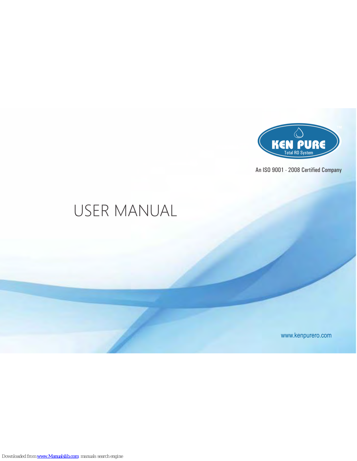 Ken Pure Classic, Nector+, Nector Clear User Manual - ManualMachine.com