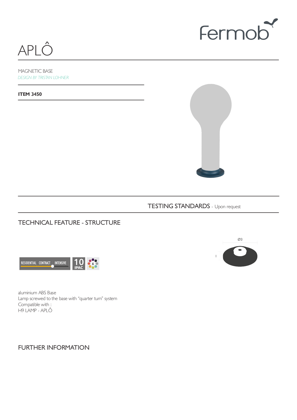 Fermob FMX10190 Specifications - ManualMachine.com
