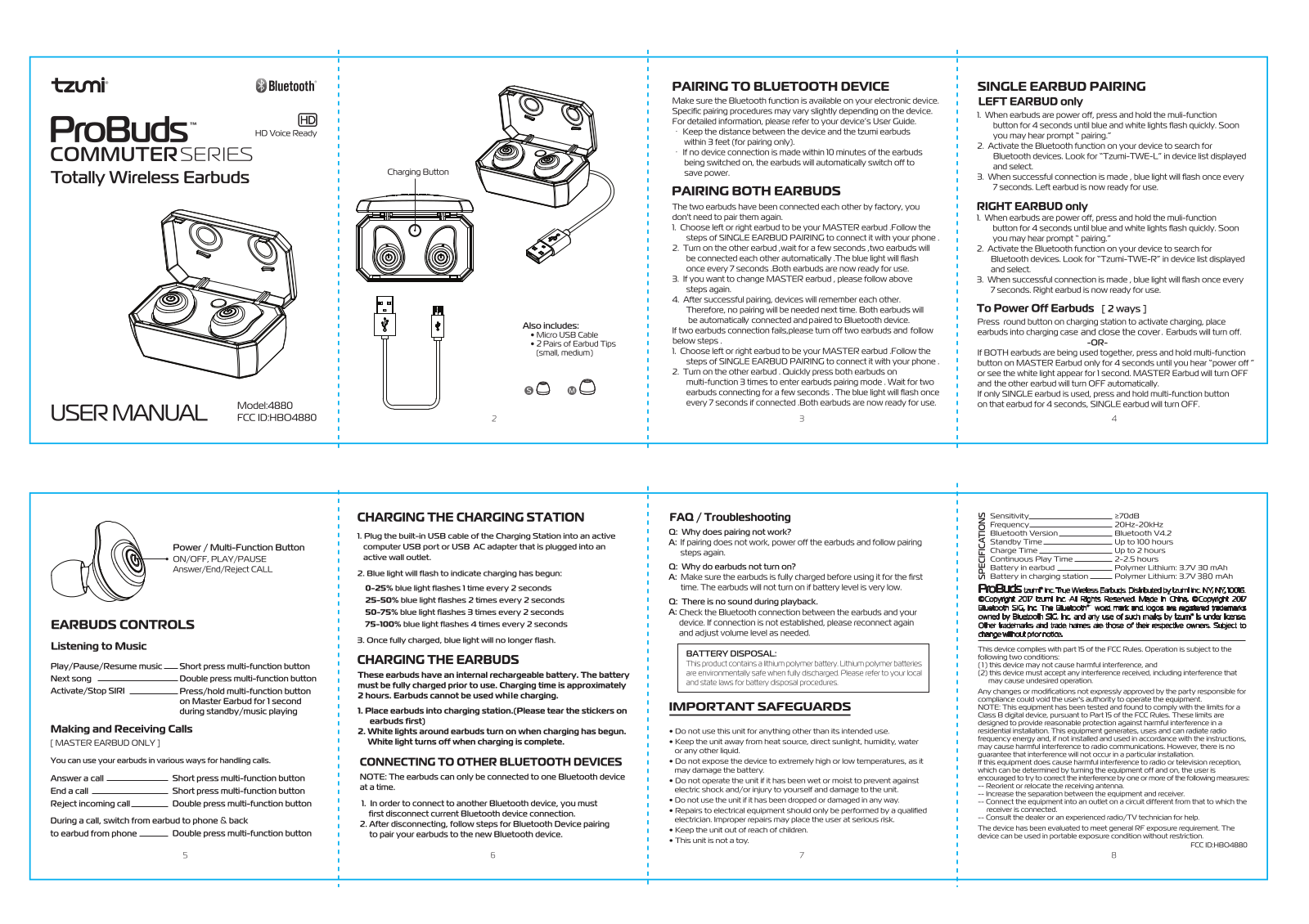 FENDA TECHNOLOGY 4880 Users manual