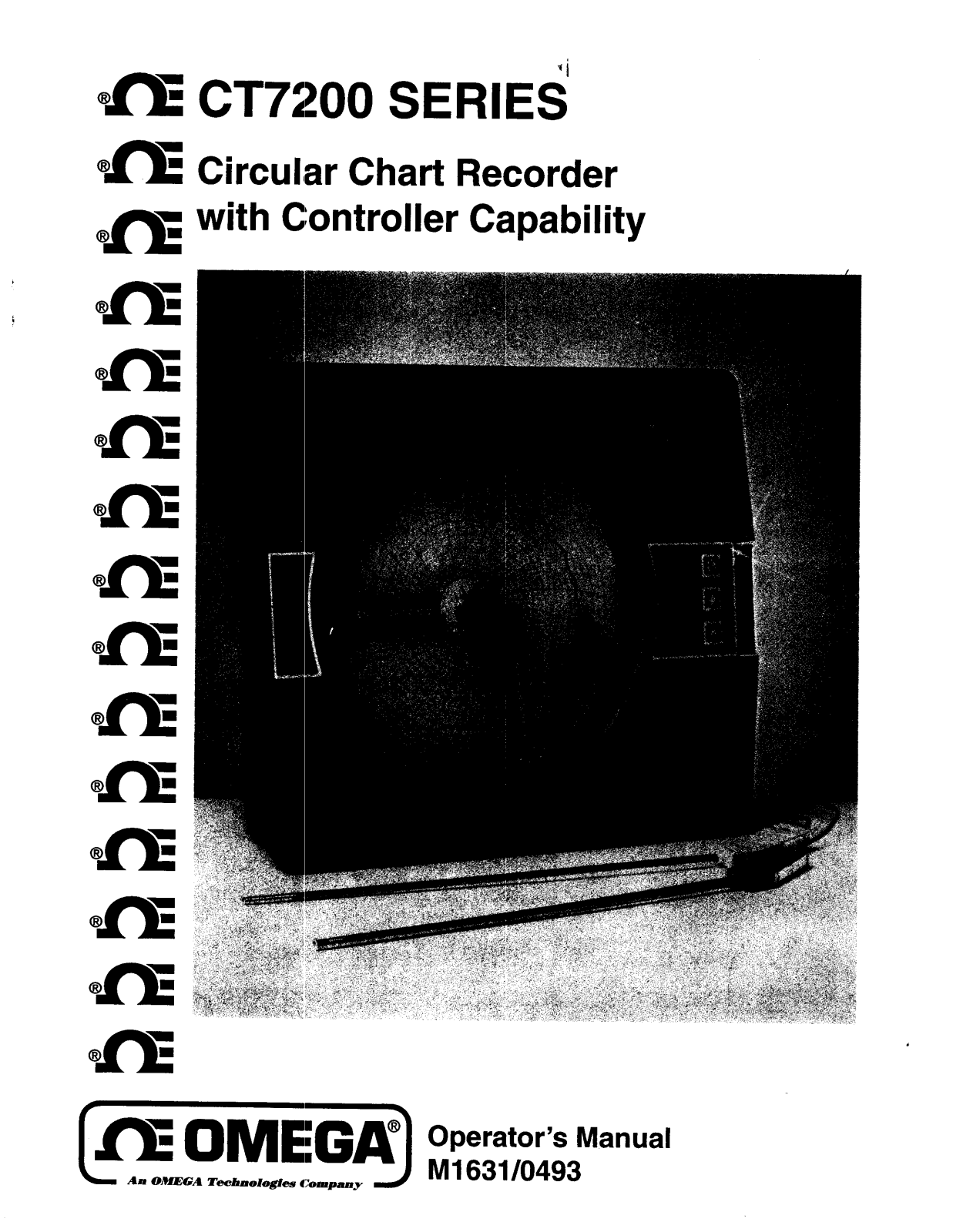 Omega Products CT7200 Installation  Manual