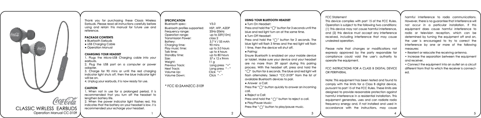 DGL Group CC 3109 User Manual