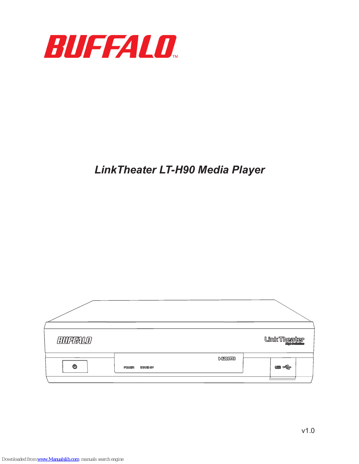 Buffalo Media Player LT-H90 User Manual