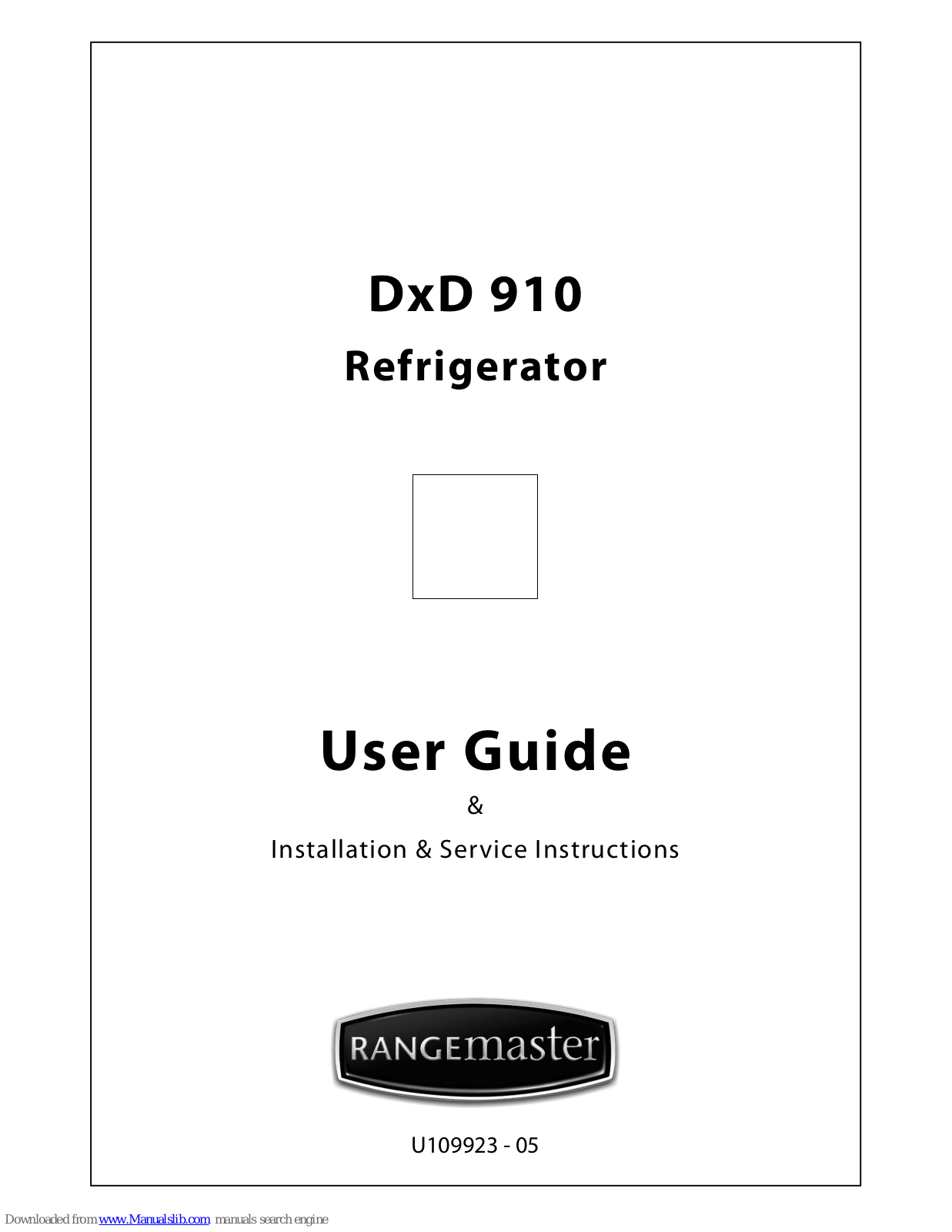 Rangemaster DxD 910 User Manual