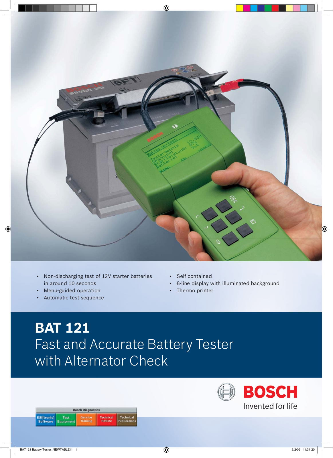 Bosch BAT121 User Manual