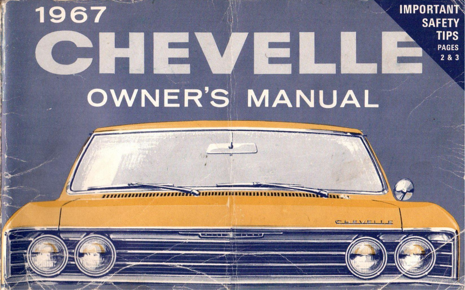 Chevrolet Chevelle 1967 Operating Instructions