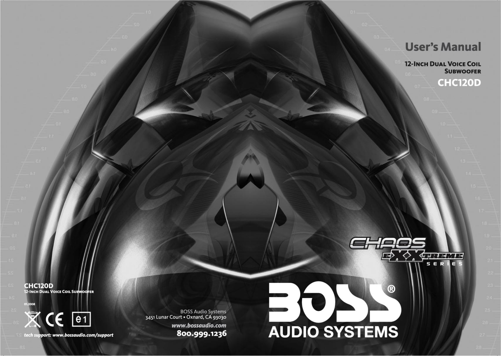 Boss Audio CHC120D User Manual