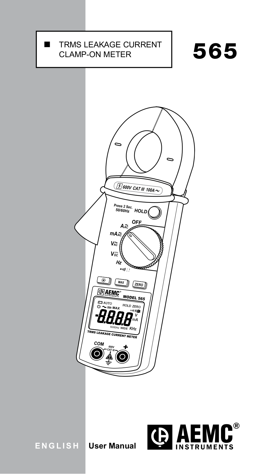 Aemc instruments 565 User Manual